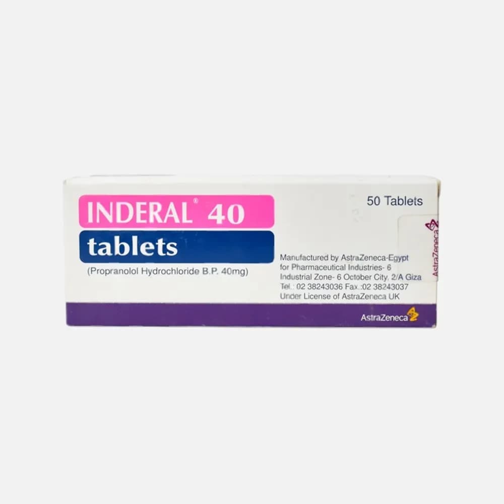 INDERAL 40MGM 50TAP