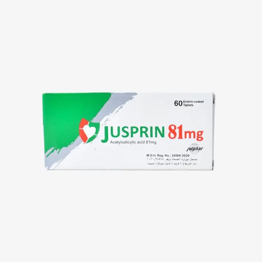 jusprin 81 MGM 60 TAP
