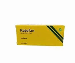KETOFAN 25MGM 30TAP
