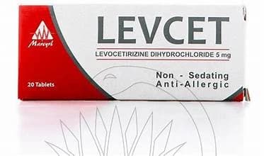 LEVCET 5MGM 20TAP