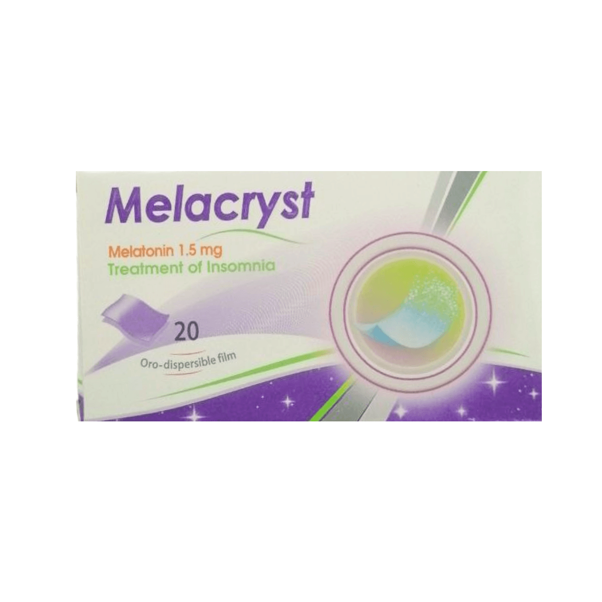 MELACRYST 1.5MGM 20FILMS