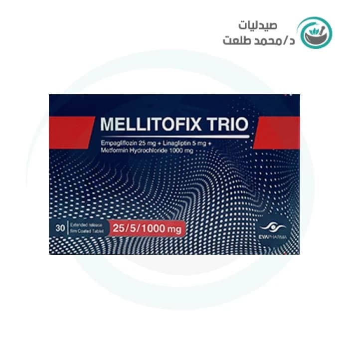 mellitofix trio 25/5/1000MGM 30TAP