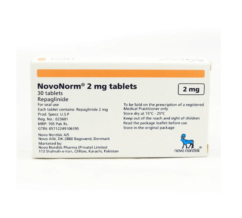 NOVONORM 2MGM 30TAP