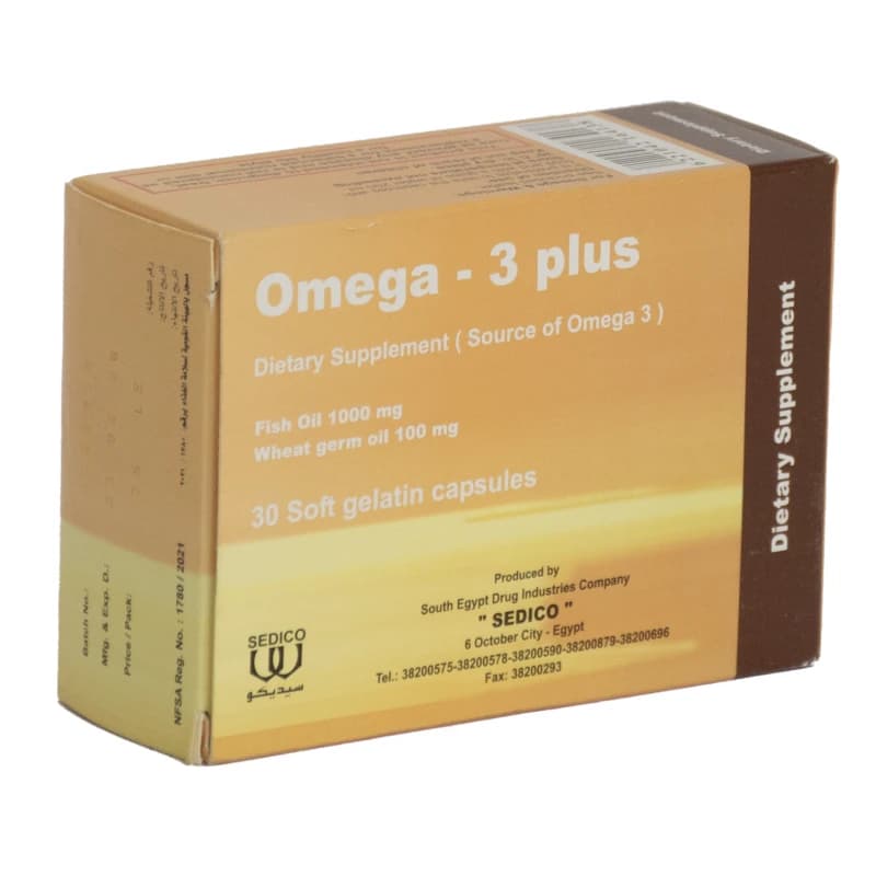 OMEGA 3 PLUS 30CAP