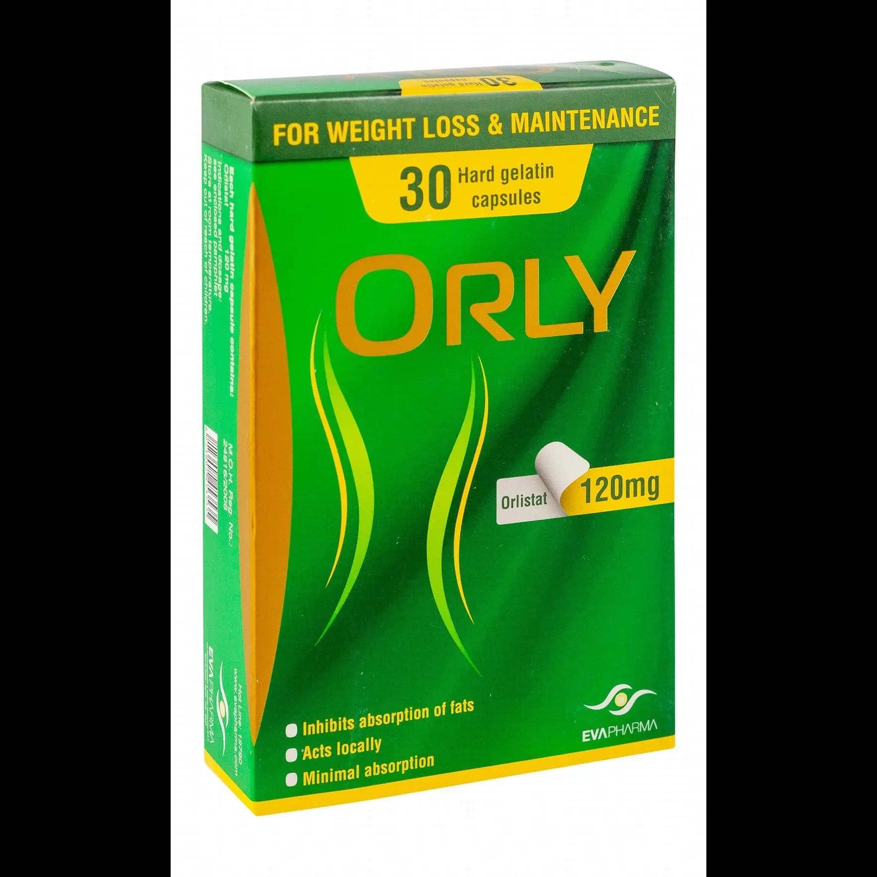 ORLY 120 MGM 30 CAP