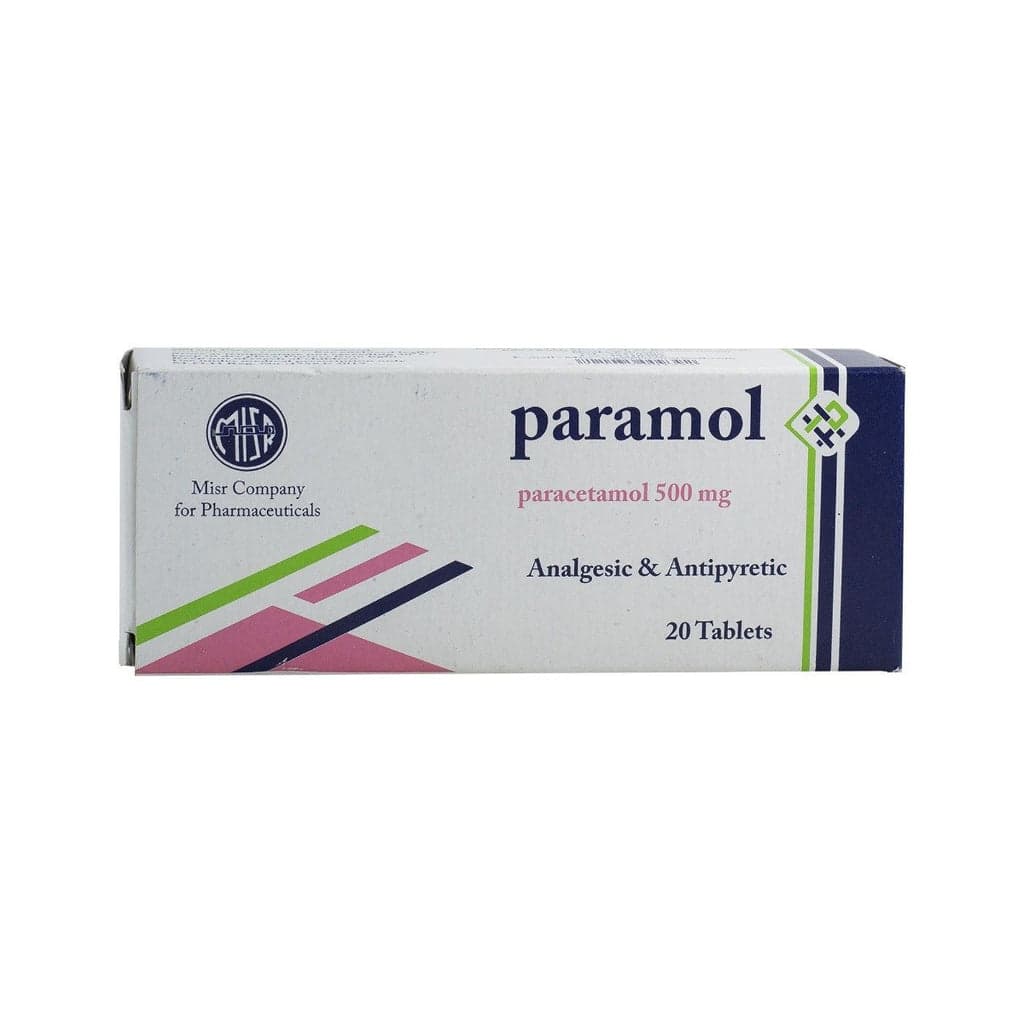 PARAMOL 500MGM 20TAP