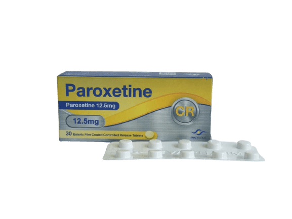Paroxetine 12.5 MGM  cr 30 Tap