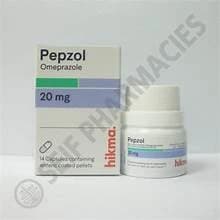 PEPZOL 20 MGM 14 CAP