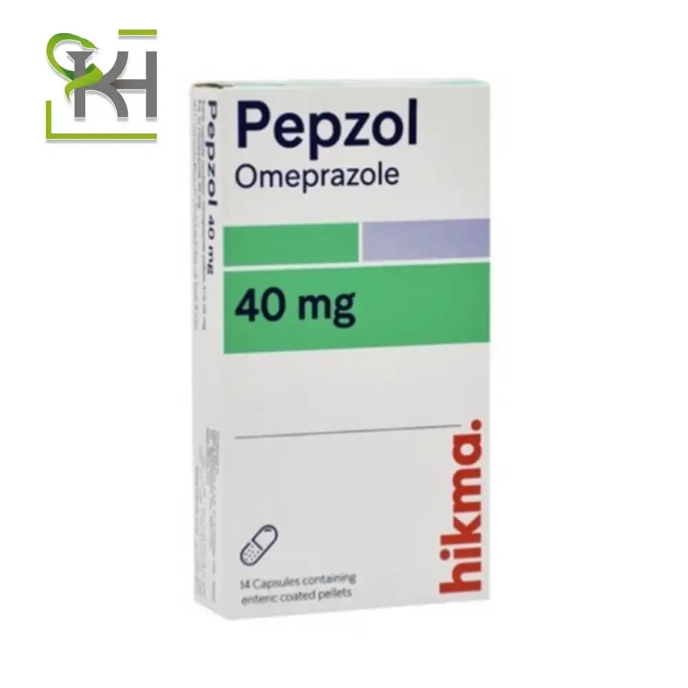 PEPZOL 40MGM 14CAP
