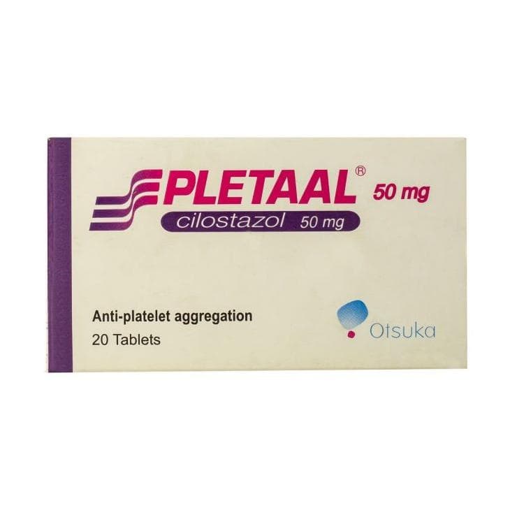 PLETAAL 50MGM 20TAP