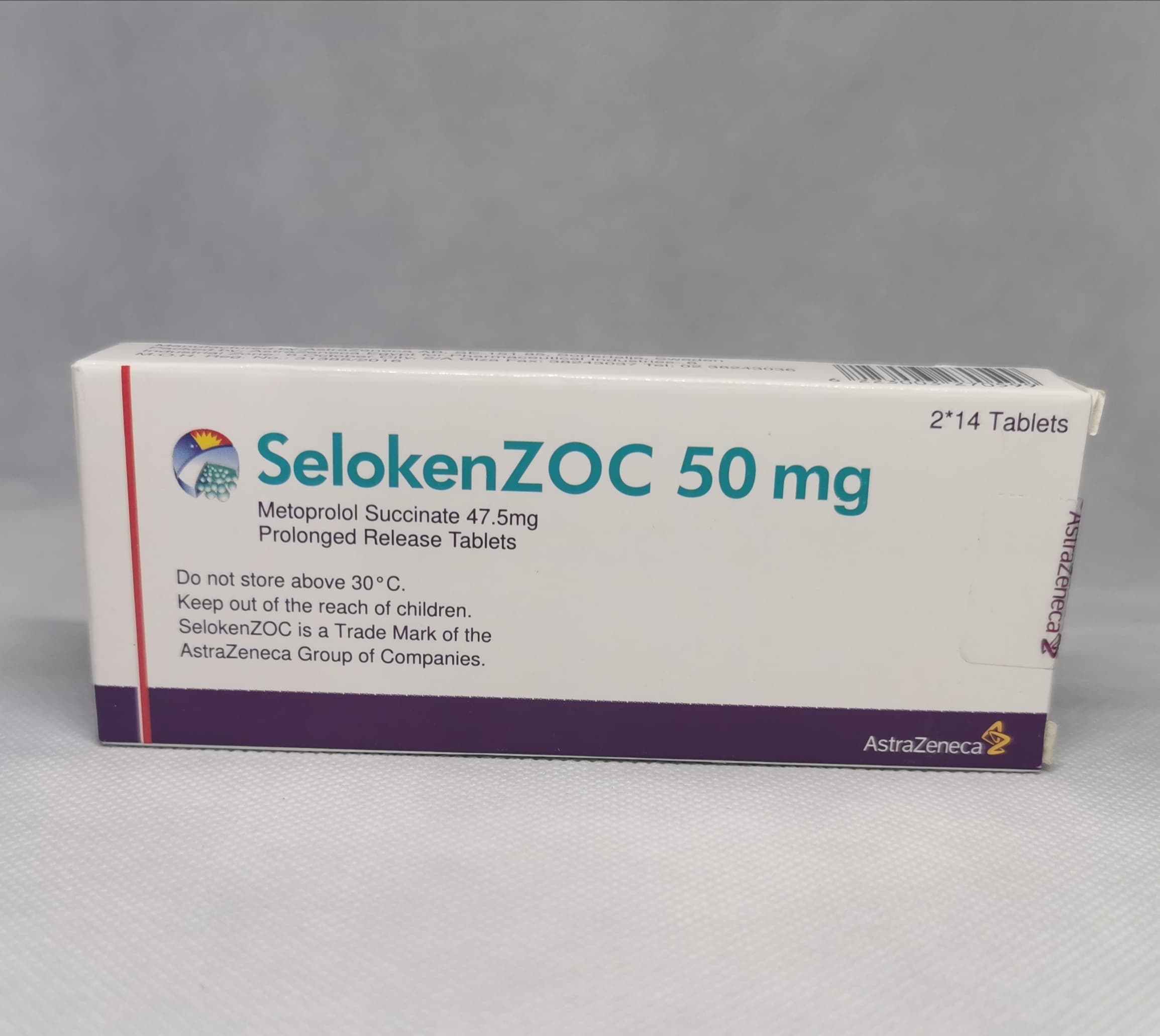 SELOKENZOC 50 MGM 28 TAP