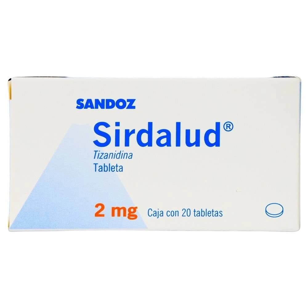 SIRDALUD 2MGM 20TAP