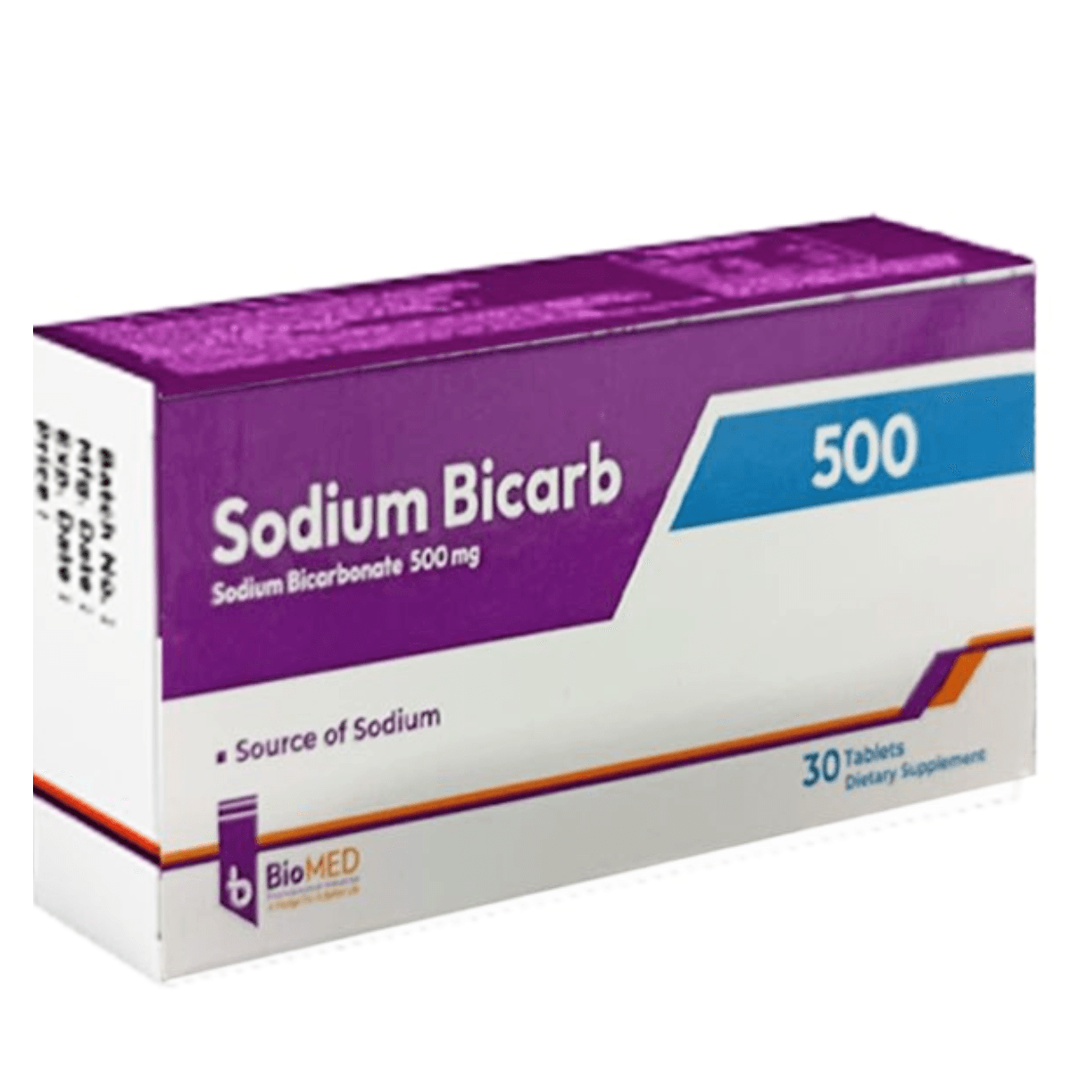 sodium bicarb 500MGM 30cap