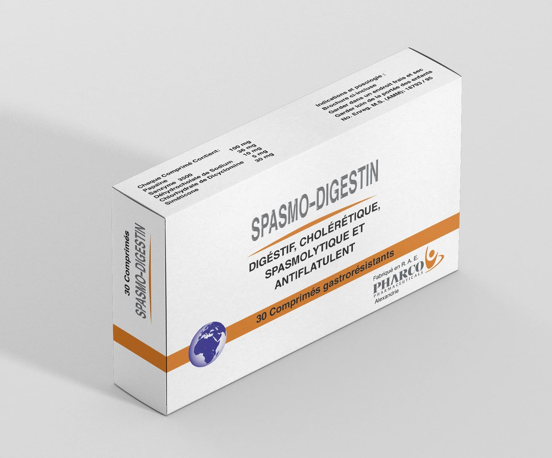 SPASMO DIGESTIN 3 strip 30TAP