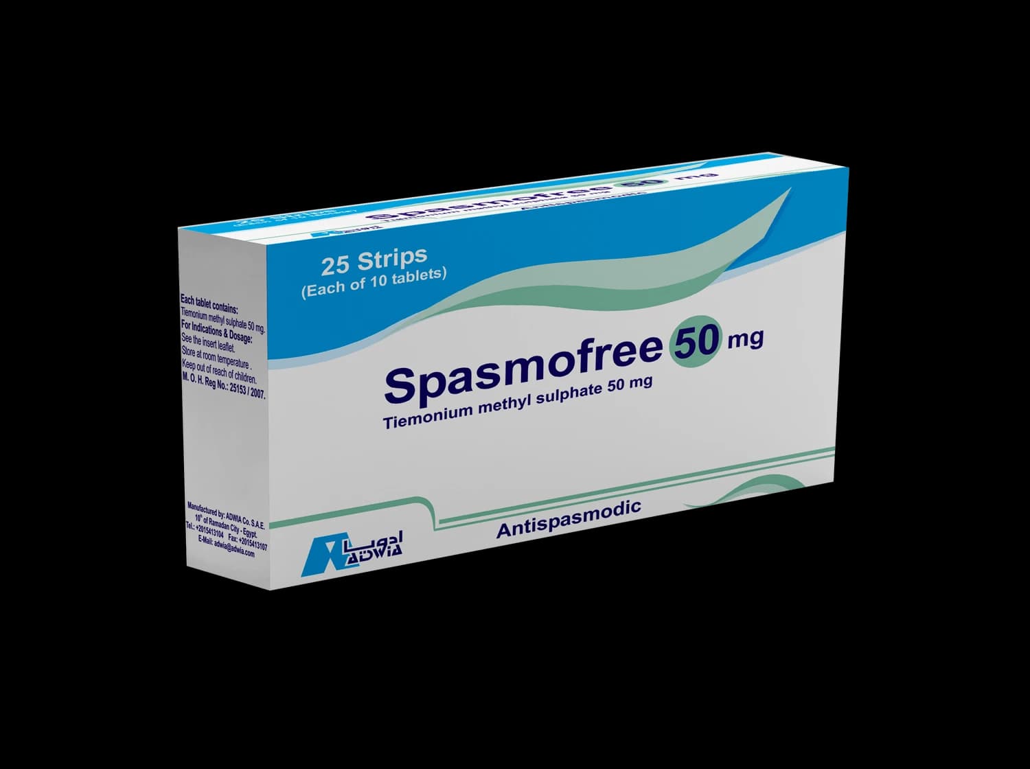 SPASMOFREE 50 MGM 20 TAP