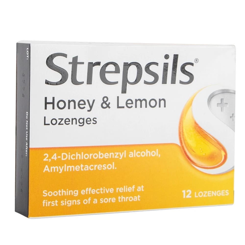 STREPSILS HONEY AND LEMON LOZENGES