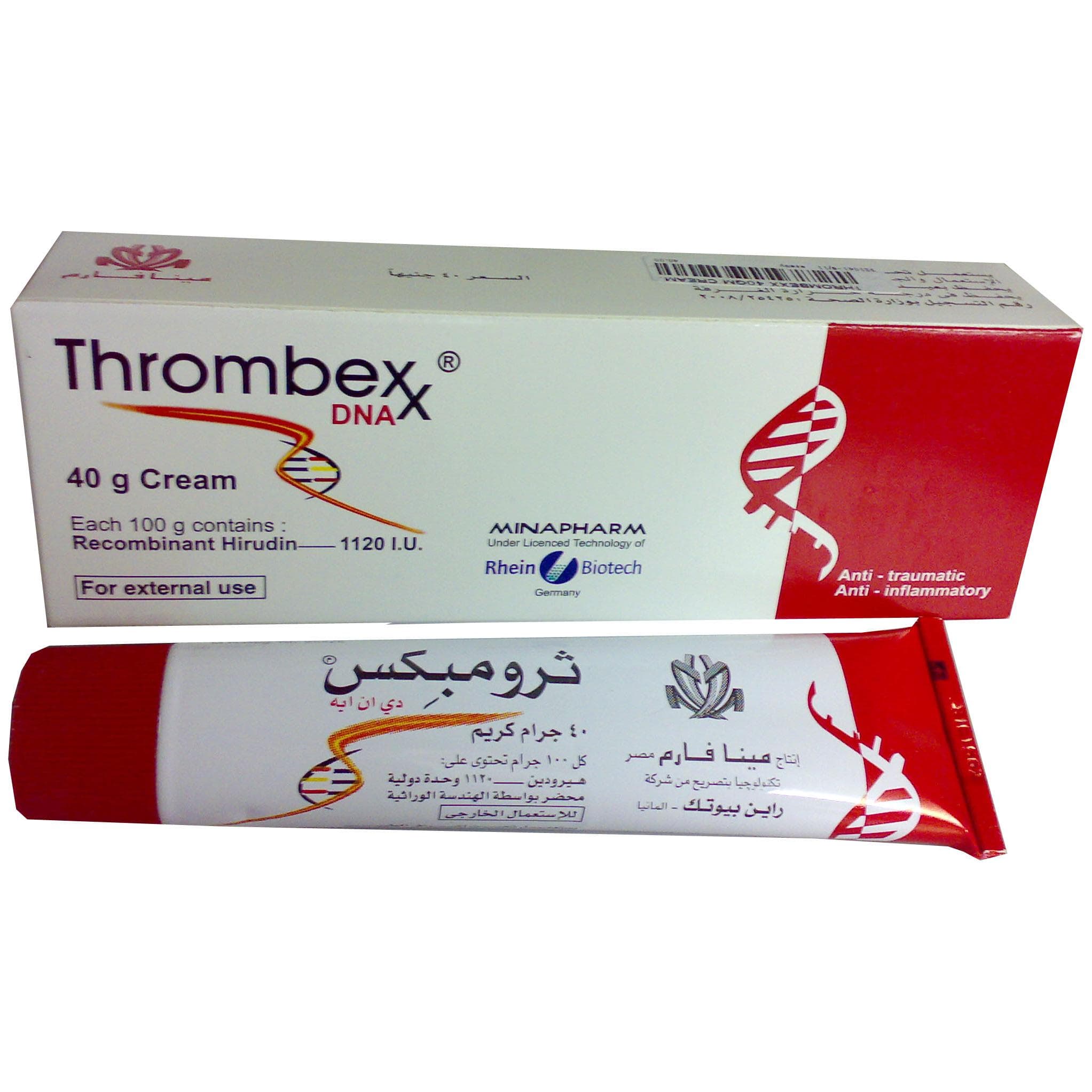 THROMBEXX DNA CREAM 40 GM