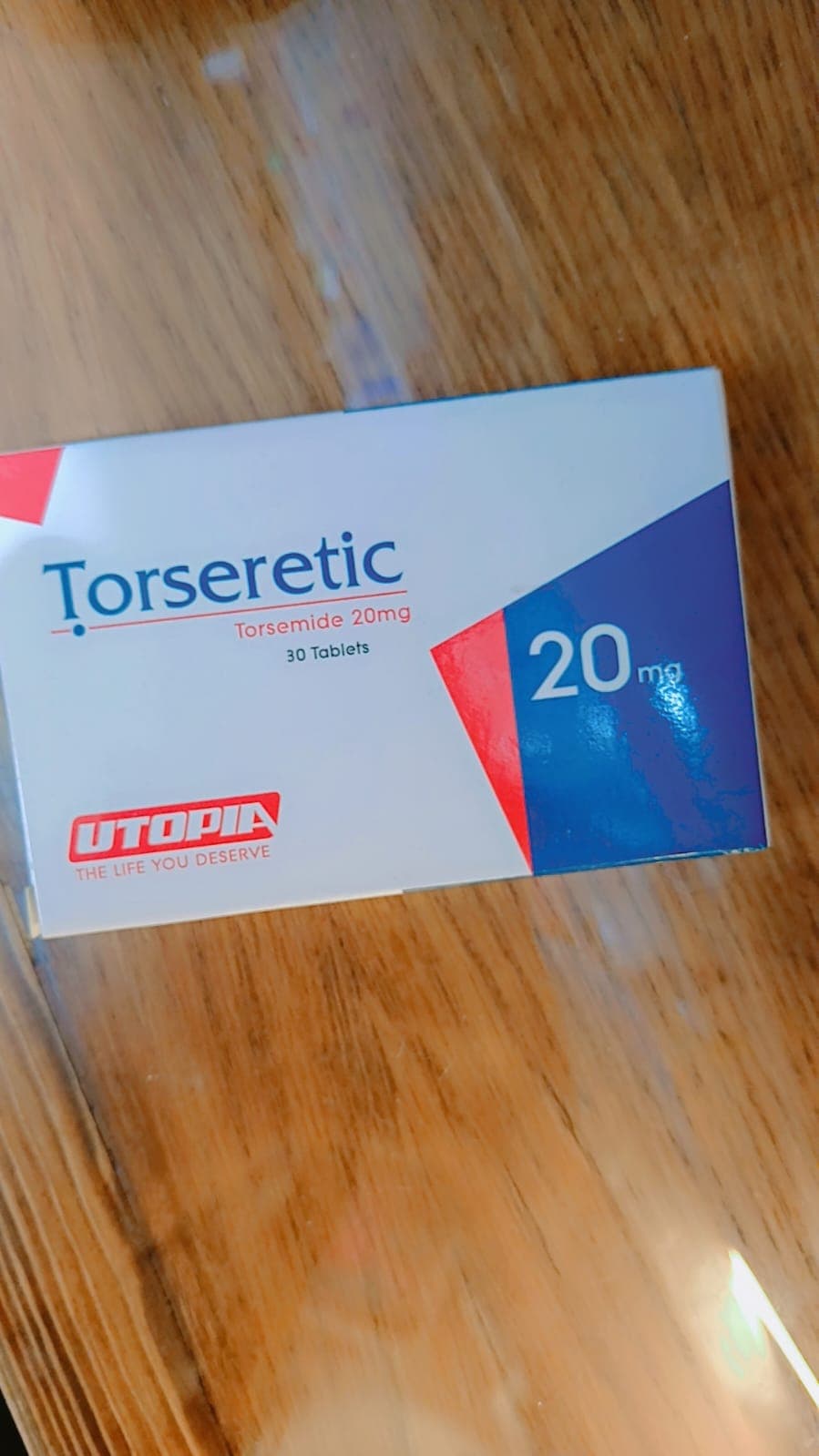TORSERETIC 20 MGM 30 TAP