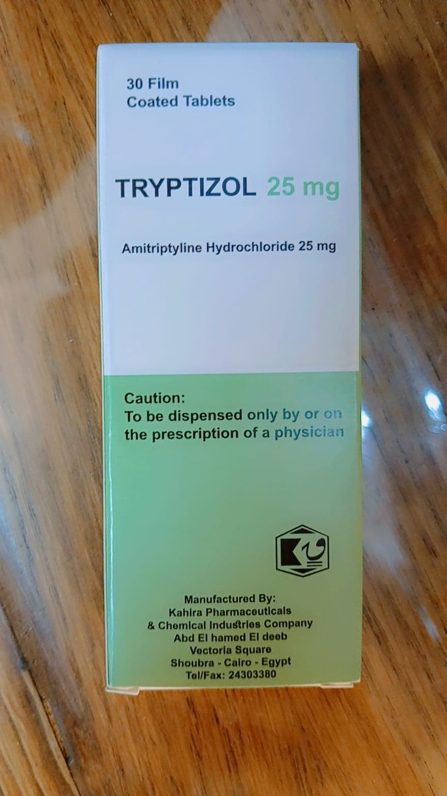 TRYPTIZOL 25MGM TAP